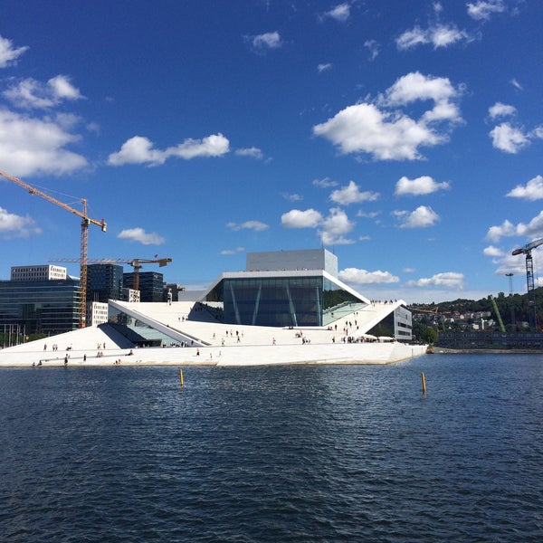Photo taken at Oslo Opera House by Jennifer W. on 7/15/2016