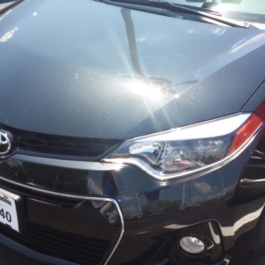 Photo taken at Jack Taylor&#39;s Alexandria Toyota by jaguarprincess on 5/19/2014