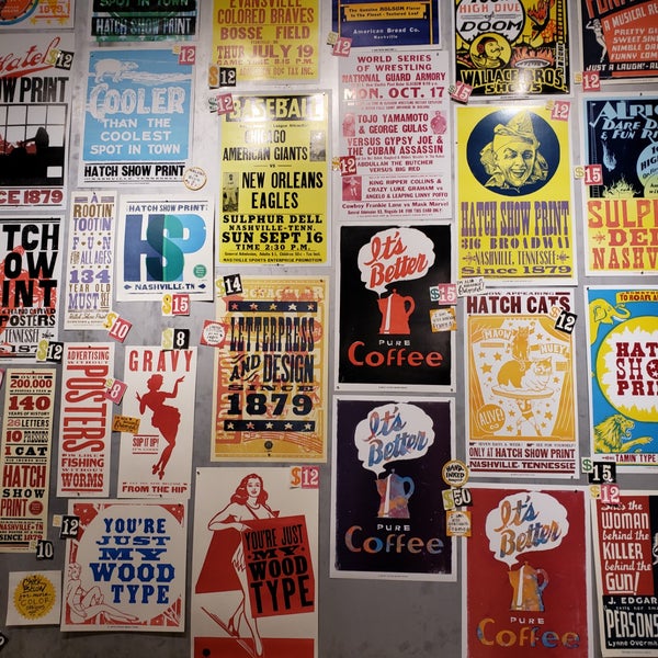 Photo taken at Hatch Show Print by Jessica H. on 9/2/2019