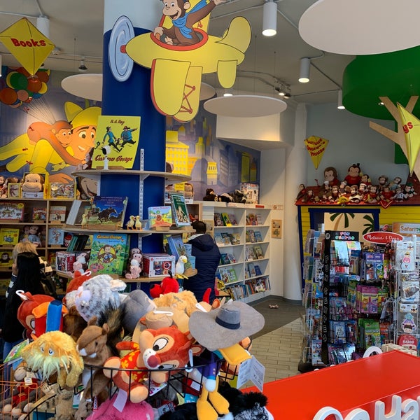 Photo taken at World&#39;s Only Curious George Store by Kaan B. on 4/28/2019