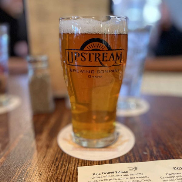 Photo taken at Upstream Brewing Company by Berry S. on 12/18/2021