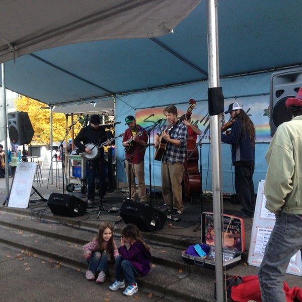 Photo taken at Eugene Saturday Market by Julie M. on 11/9/2014