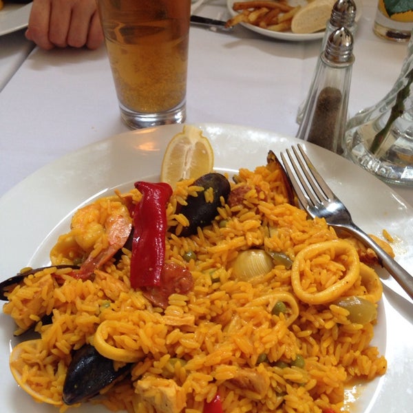 Very good Spanish food. Try the paella!