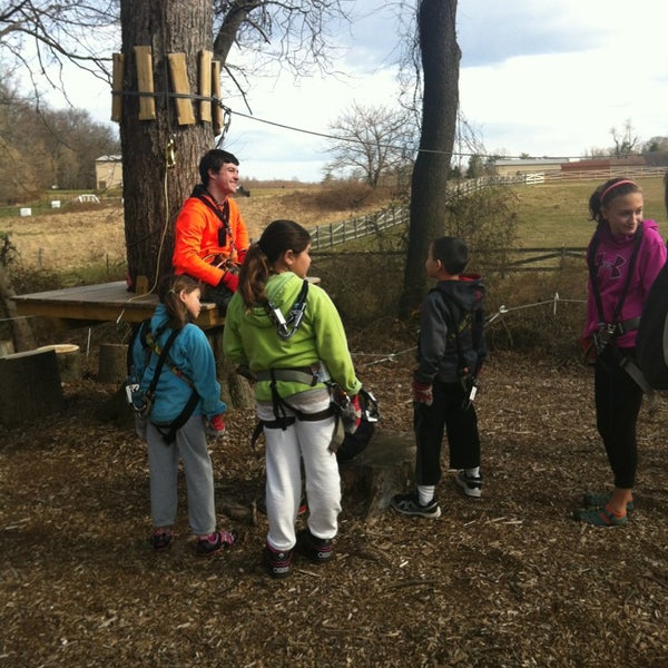 Photo taken at The Adventure Park at Sandy Spring by Lisa S. on 3/29/2013