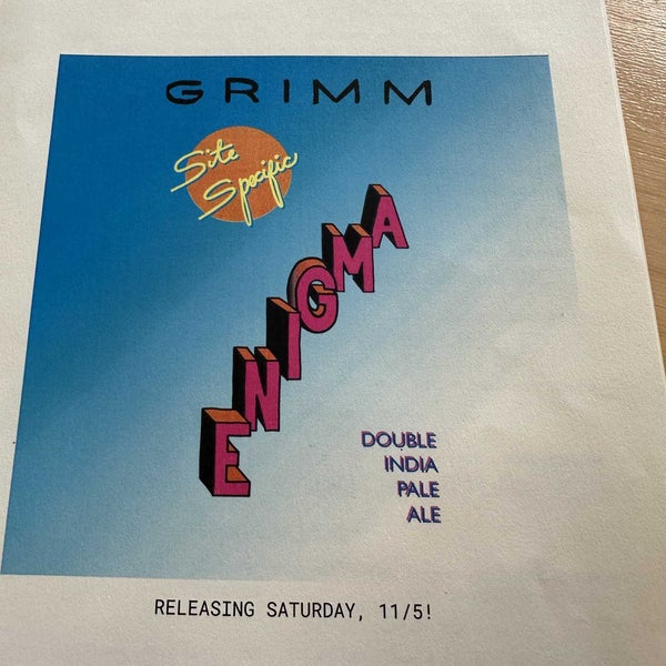 Photo taken at Grimm Artisanal Ales by Keith H. on 11/5/2022