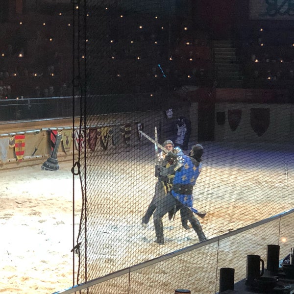 Photo taken at Medieval Times Dinner &amp; Tournament by Dianne R. on 4/20/2018
