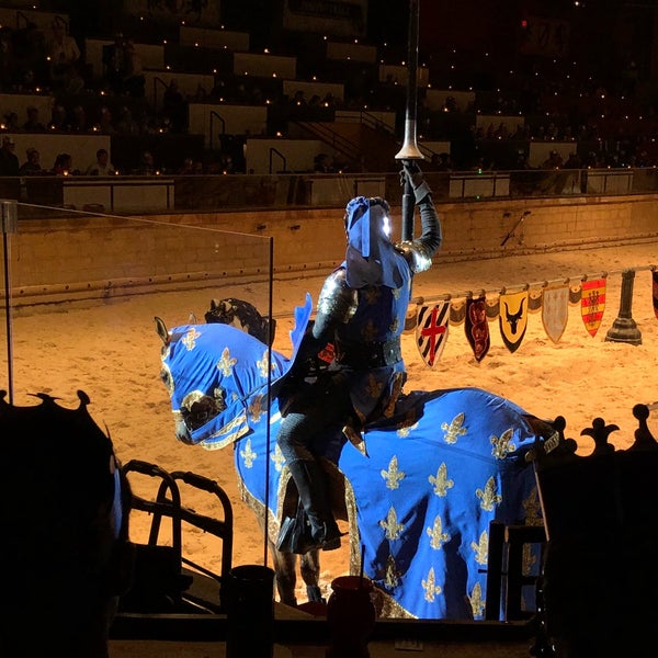 Photo taken at Medieval Times Dinner &amp; Tournament by Dianne R. on 4/20/2018