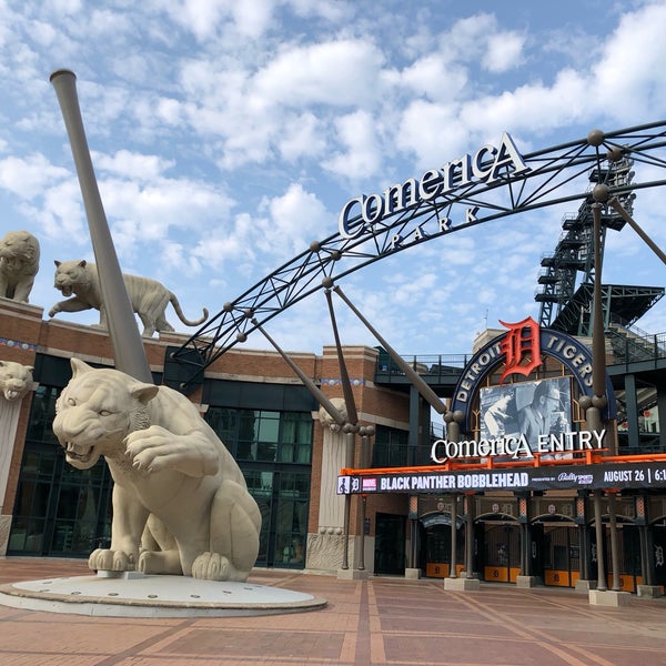 Photo taken at Comerica Park by Jamie W. on 8/24/2023