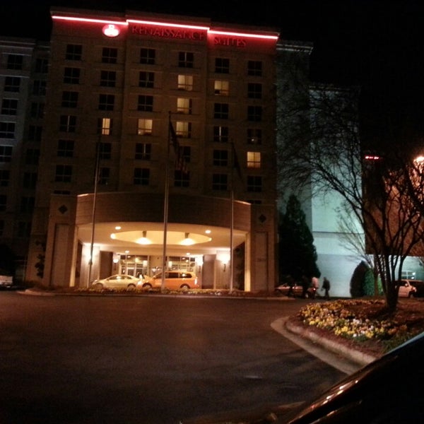 Photo taken at Renaissance Charlotte Suites Hotel by Christian M. on 2/14/2013