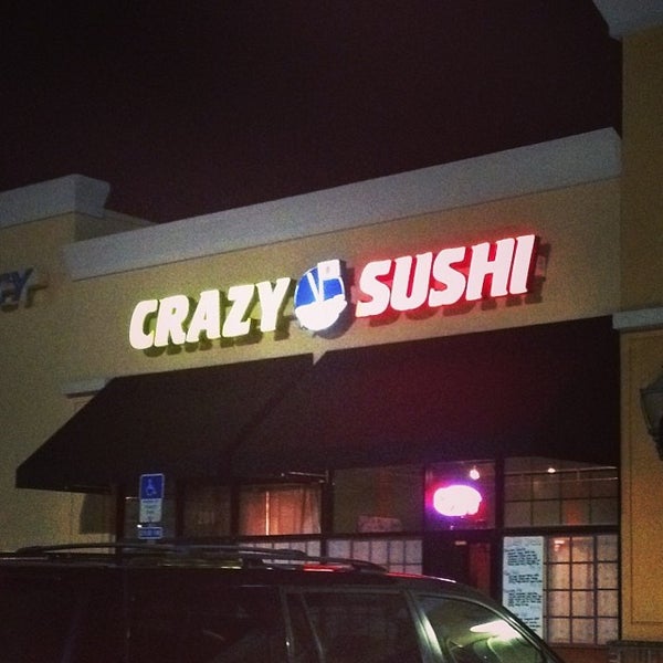 รูปภาพถ่ายที่ Crazy Sushi โดย Gilbert F. เมื่อ 1/16/2014