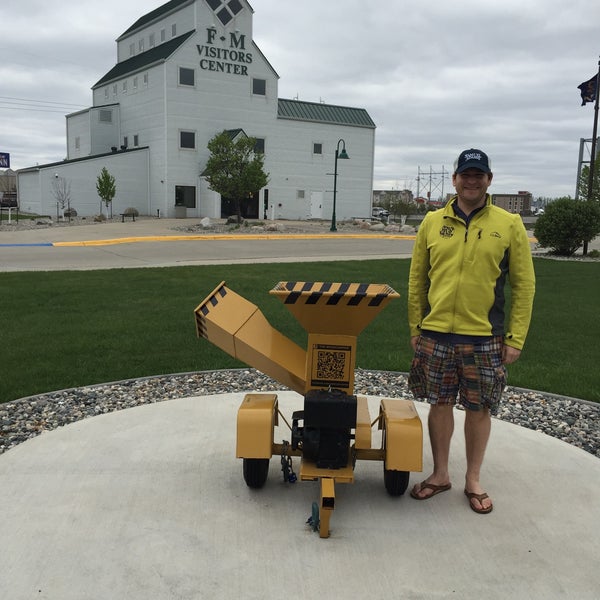 Photo taken at Fargo-Moorhead Visitor Center by Colin B. on 5/8/2015