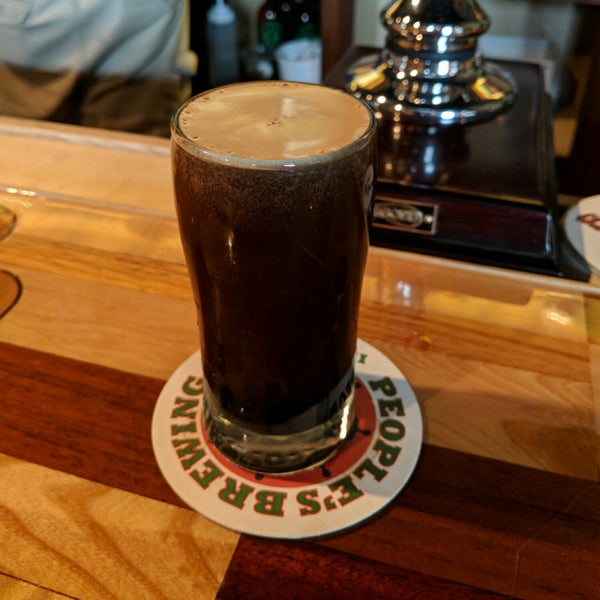 Photo taken at People&#39;s Brewing Company by John G. on 5/18/2018