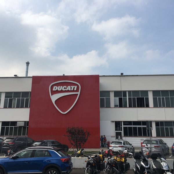 Photo taken at Ducati Motor Factory &amp; Museum by Aleksandar V. on 10/10/2019