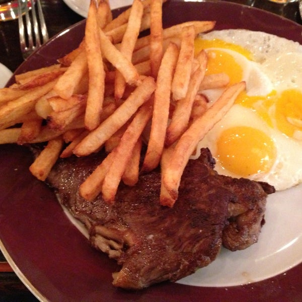 Photo taken at Steak Frites by Laurent R. on 2/17/2013