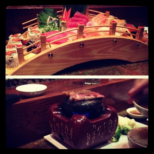 11/11/2012 tarihinde Marie D.ziyaretçi tarafından Arirang Hibachi Steakhouse &amp; Sushi Bar'de çekilen fotoğraf