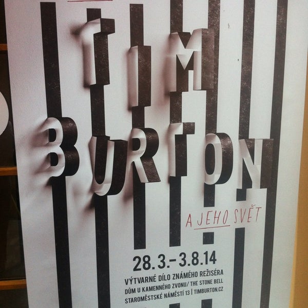 7/16/2014 tarihinde Jakub K.ziyaretçi tarafından Výstava Tim Burton a jeho svět'de çekilen fotoğraf