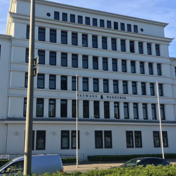 Bezirksamt Wandsbek Rathaus in Hamburg