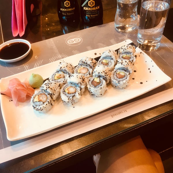 Photo taken at Go Sushi by N on 8/29/2018