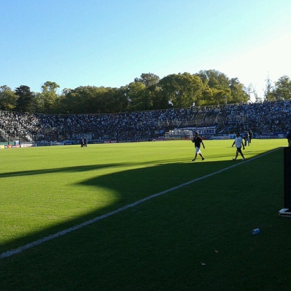 Photo taken at Estadio Juan Carmelo Zerillo (Club de Gimnasia y Esgrima de La Plata) by Francisco B. on 3/29/2013