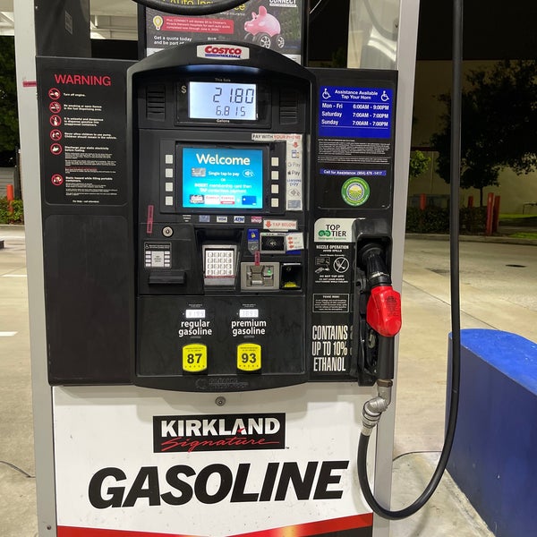 Costco Gasoline Davie Towne Centre Davie, FL
