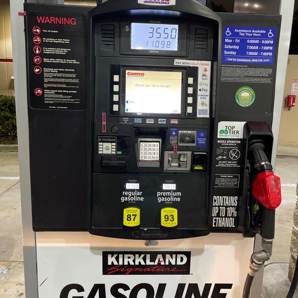 Costco Gasoline Davie Towne Centre Davie, FL