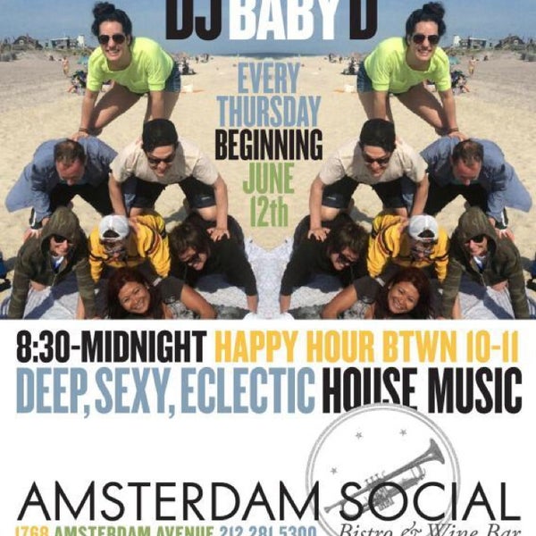 รูปภาพถ่ายที่ Amsterdam Social โดย Humberto A. เมื่อ 6/13/2014