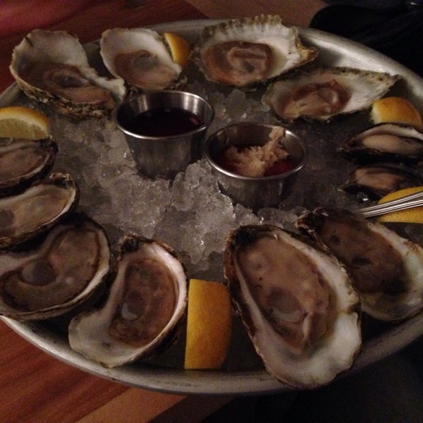 Photo taken at Dylan&#39;s Oyster Cellar by Barry W. on 5/16/2014