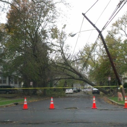 Photo prise au Frankenstorm Apocalypse - Hurricane Sandy par Rachelle le10/31/2012