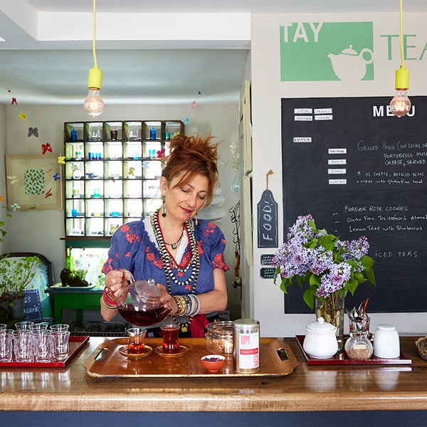 “It’s not just about tea, but it’s about community and building community. It’s a blending of people and tea – good food and joy.”