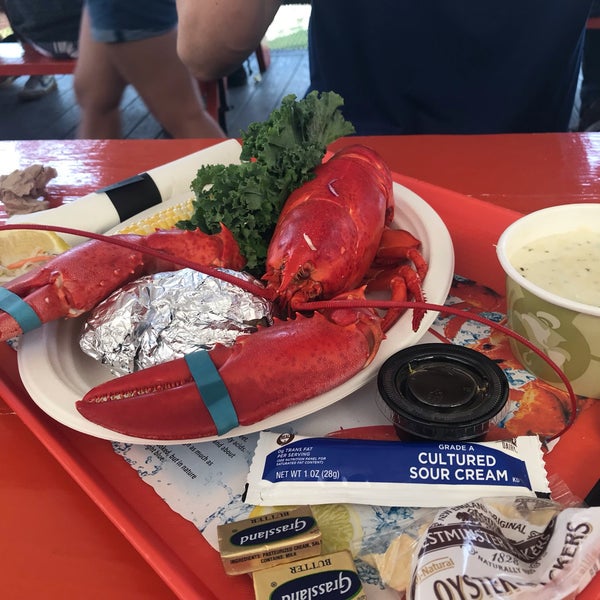 Photo taken at Portland Lobster Company by Agnes W. on 8/26/2019