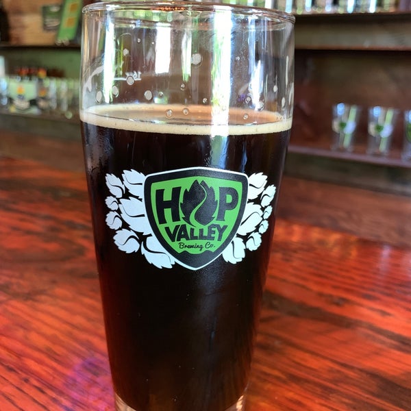 Photo taken at Hop Valley Brewing Co. by john on 6/4/2019