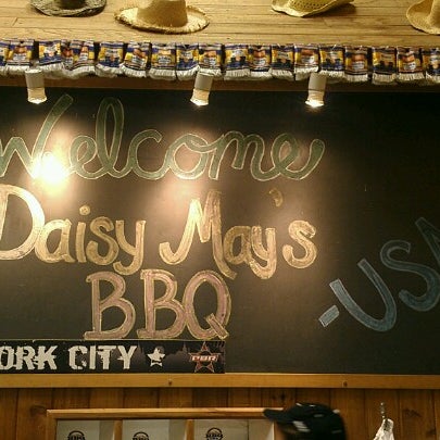 Photo taken at Daisy May&#39;s BBQ by Mike N. on 11/18/2012