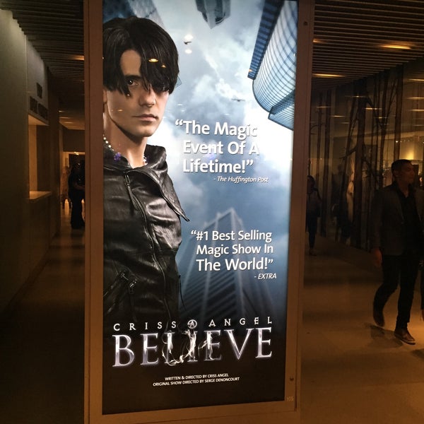 Photo taken at CRISS ANGEL Believe by Andrey Z. on 8/30/2015
