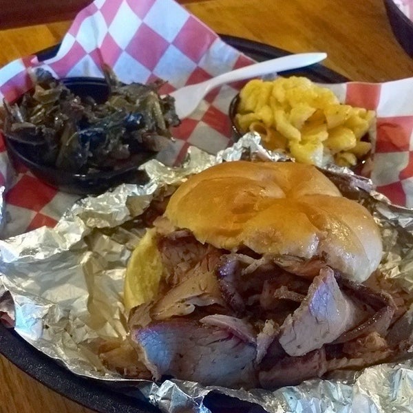 Photo taken at Andy Nelson&#39;s Barbecue Restaurant &amp; Catering by Dirty D. on 6/16/2015