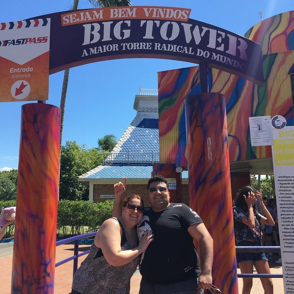 Big Tower - Beto Carrero World - Santa Catarina . Brazil Stock Image -  Image of lighting, beto: 278337097