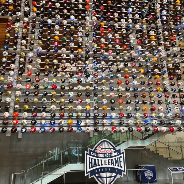 Photo taken at College Football Hall of Fame by Ben N. on 4/29/2022