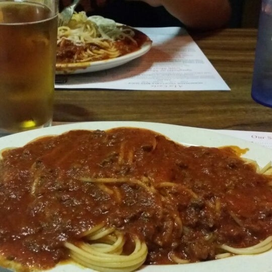 Photo taken at Vince&#39;s Spaghetti by Adrian M. on 7/13/2014