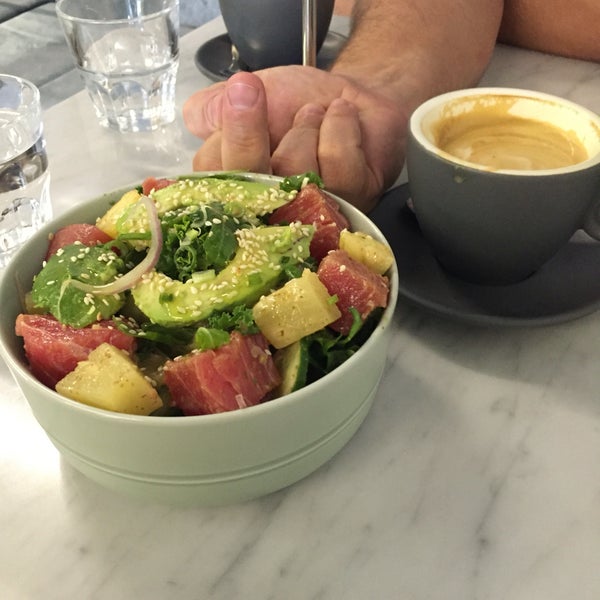Great salad bowls, excellent coffee.