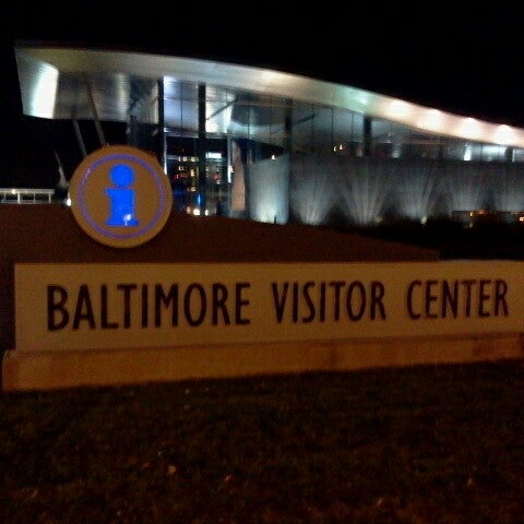 Photo taken at Baltimore Visitor Center by Wilfred T. on 11/21/2012