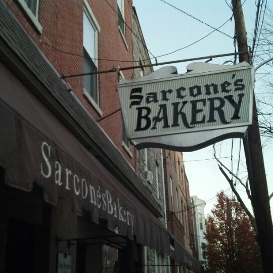Photo taken at Sarcone&#39;s Bakery by Christopher C. on 11/21/2012