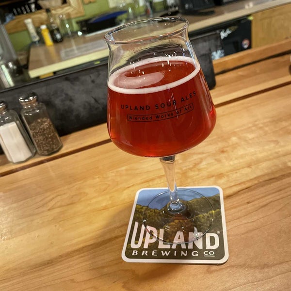 Photo taken at Upland Brewing Company Brew Pub by Jason G. on 2/18/2022