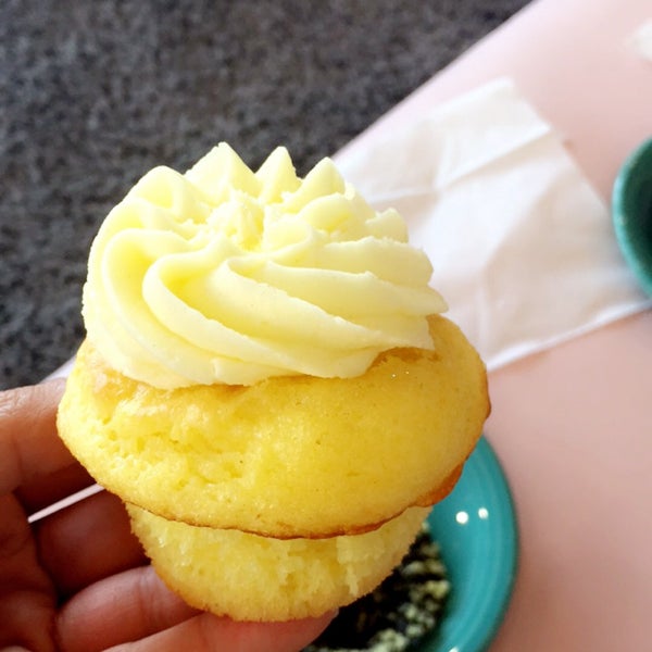 The Lemon Drop cupcake....an absolute treat