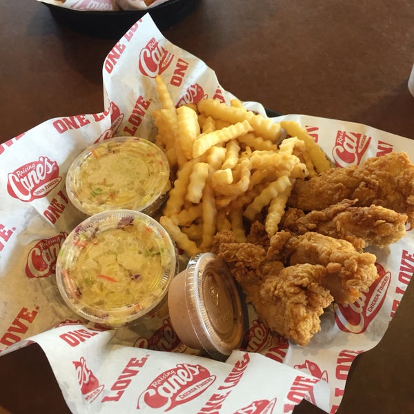 Photo taken at Raising Cane&#39;s Chicken Fingers by Roland T. on 1/12/2017