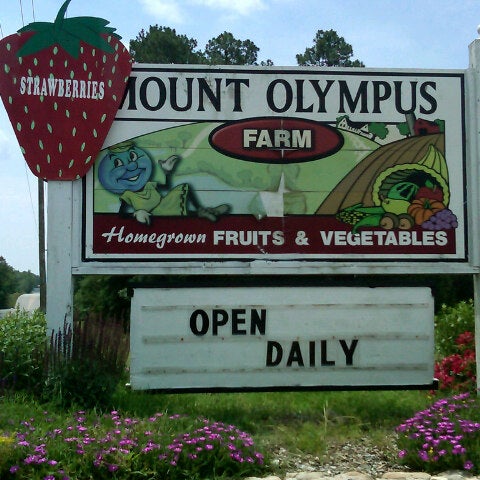 Mount Olympus Berry Farm Farmers Market