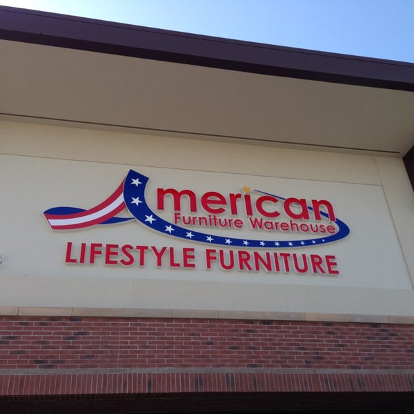 Photo taken at American Furniture Warehouse by Brian R. on 9/22/2013
