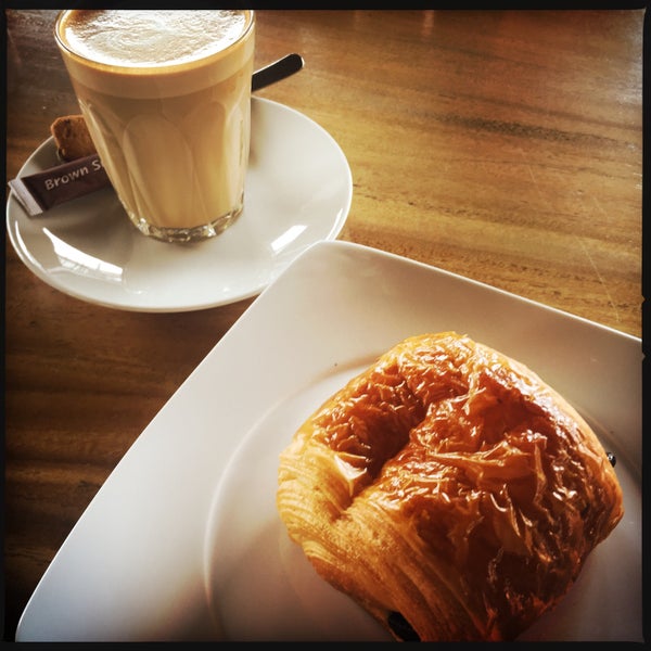 Was presently surprised with the croissant and coffee. Worth a second visit for sure.