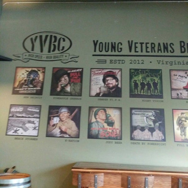Photo taken at Young Veterans Brewing Company by Chris P. on 5/24/2017