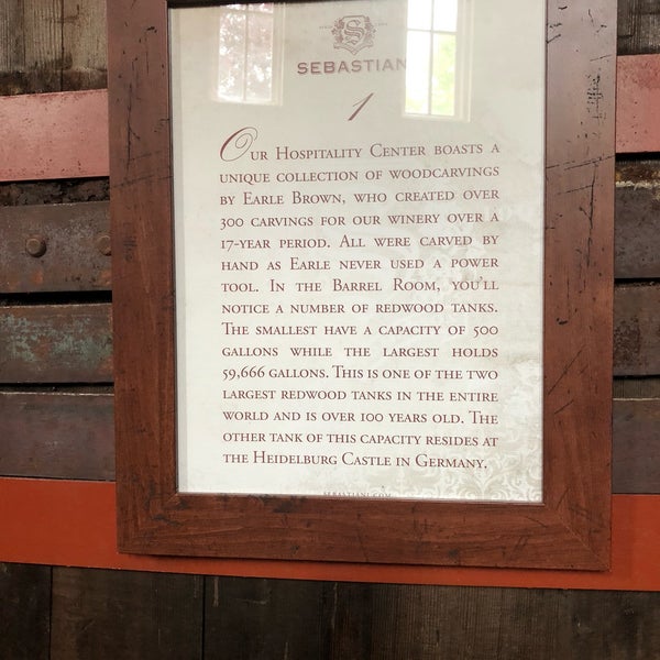 5/23/2018 tarihinde Dennis B.ziyaretçi tarafından Sebastiani Vineyards &amp; Winery'de çekilen fotoğraf