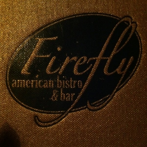 Photo taken at Firefly American Bistro &amp; Bar by Kristine N. on 1/28/2013