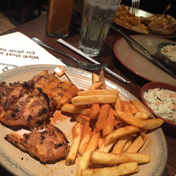 Photo taken at Nando&#39;s by Ahmet D. on 5/13/2017